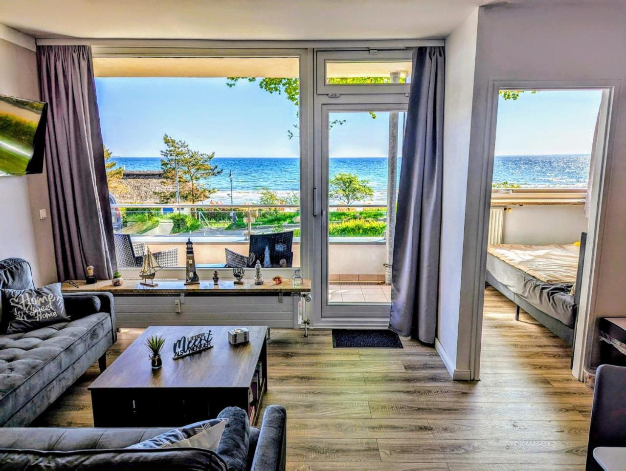 Panorama-Meerblick Am Scharbeutzer Strand 외부 사진